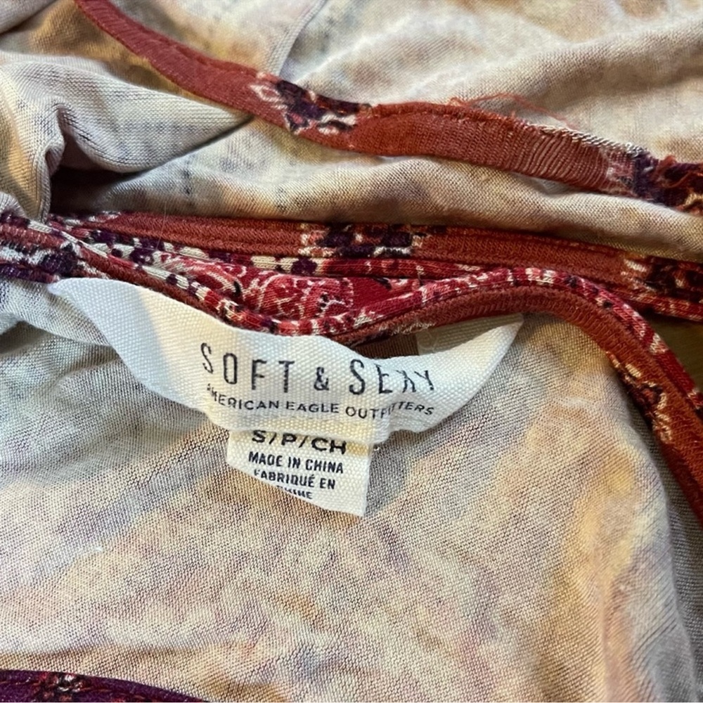 American Eagle Soft & Sexy Maxi Boho Dress - Picture 7 of 7